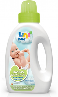 Uni Baby Hassas Dokunuş Sıvı Çamaşır Deterjanı 1 lt Deterjan kullananlar yorumlar